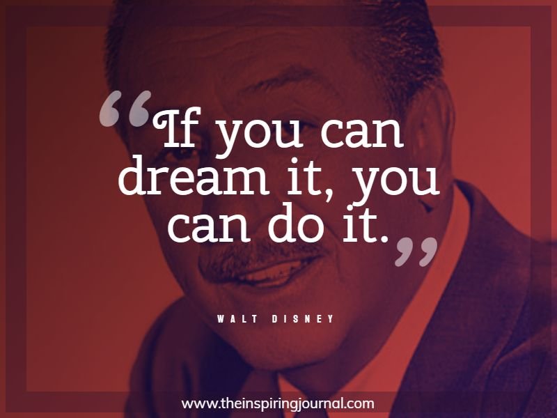 walt disney quotes imagination | The Inspiring Journal